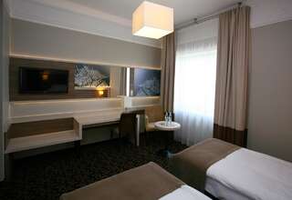 Отель Hotel Delfina Злоторя Улучшенный двухместный номер с 2 отдельными кроватями-4