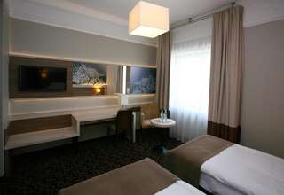Отель Hotel Delfina Злоторя Улучшенный двухместный номер с 2 отдельными кроватями-11